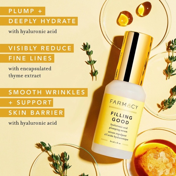 Farmacy Filling Good Hyaluronic Acid Plumping Serum NEW 30 ml 1 fl oz. BRAND NEW - Picture 2 of 4